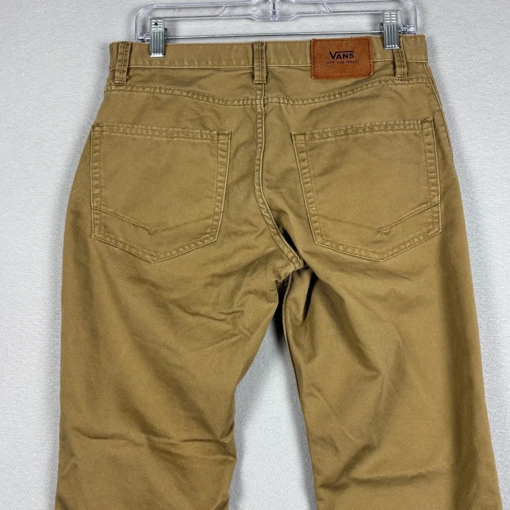 Vans V56 Standard Chino Pants 5-Pocket Skate Trousers 30 Brown